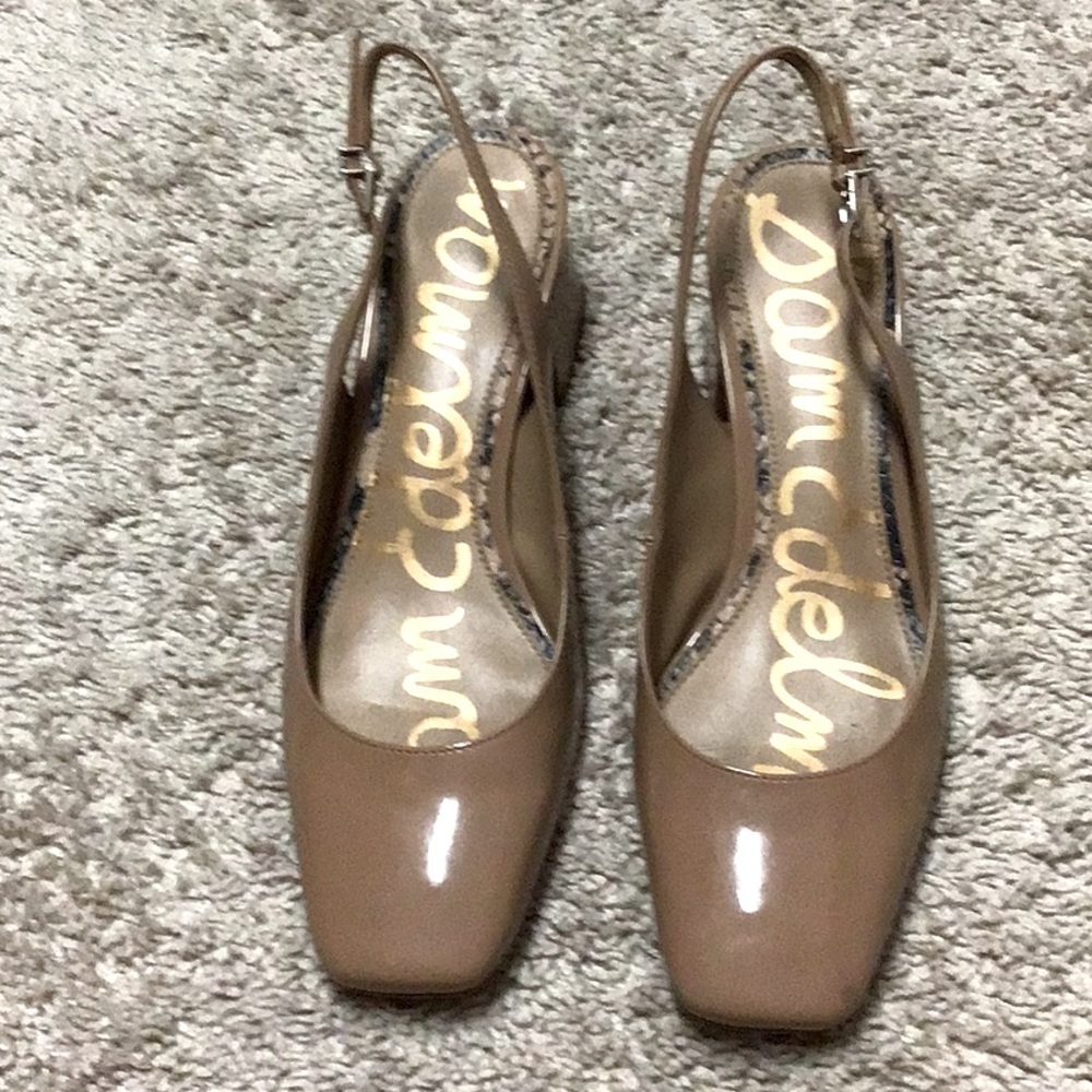 Sam Edelman slingback nude